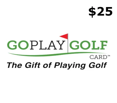 Go Play Golf $25 Gift Card US — лицензионный ключ
