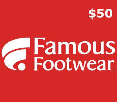 Famous Footwear $50 Gift Card US — лицензионный ключ