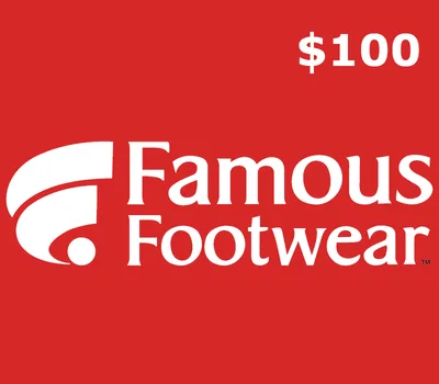 Famous Footwear $100 Gift Card US — лицензионный ключ