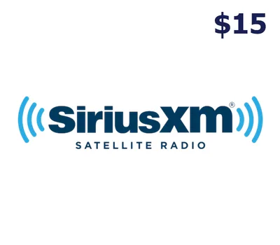 SiriusXM $15 Gift Card US — лицензионный ключ