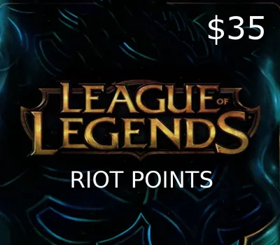 League of Legends 35 USD Prepaid RP Card US — лицензионный ключ