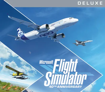 Microsoft Flight Simulator 40th Anniversary Deluxe Edition AR Xbox Series X|S / Windows 10 CD Key — лицензионный ключ