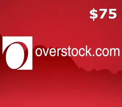 Overstock.com $75 Gift Card US — лицензионный ключ