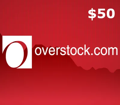 Overstock.com $50 Gift Card US — лицензионный ключ