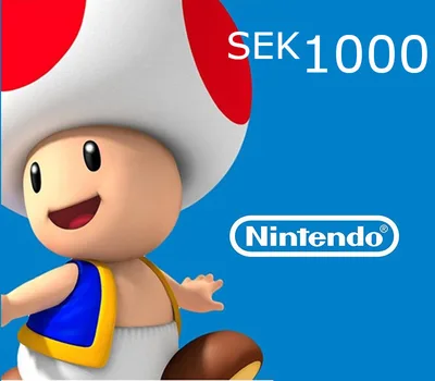Nintendo eShop Prepaid Card SEK 1000 Key SE — лицензионный ключ