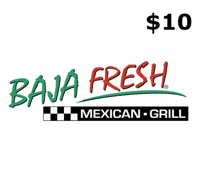 Baja Fresh $10 Gift Card US — лицензионный ключ