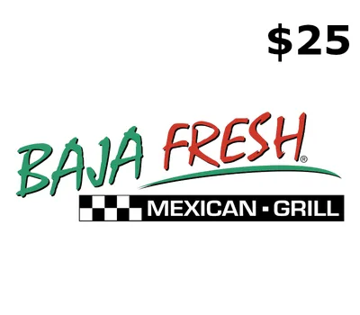 Baja Fresh $25 Gift Card US — лицензионный ключ