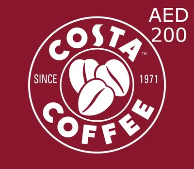 Costa Coffee 200 AED Gift Card AE — лицензионный ключ