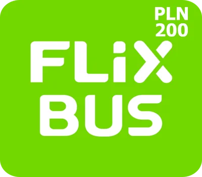 Flixbus 200 PLN Gift Card PL — лицензионный ключ
