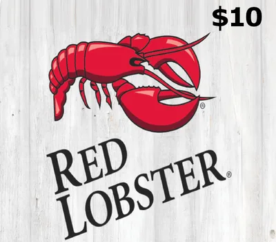 Red Lobster $10 Gift Card US — лицензионный ключ
