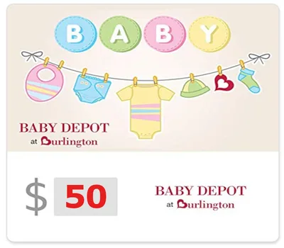 Baby Depot at Burlington $50 Gift Card US — лицензионный ключ