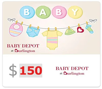 Baby Depot at Burlington $150 Gift Card US — лицензионный ключ