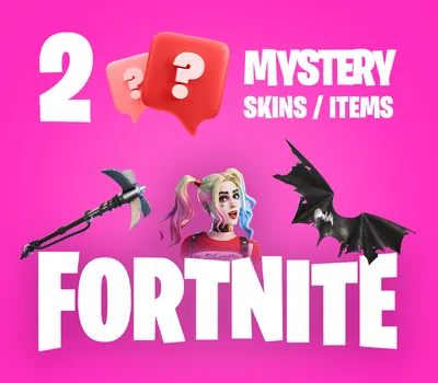 2 Mystery Fortnite Skins / Items PC Epic Games CD Key — лицензионный ключ
