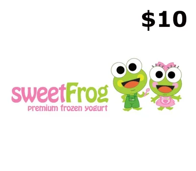 SweetFrog Frozen Yogurt $10 Gift Card US — лицензионный ключ
