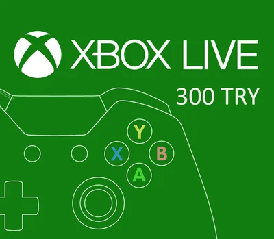 XBOX Live 300 TRY Prepaid Card TR — лицензионный ключ