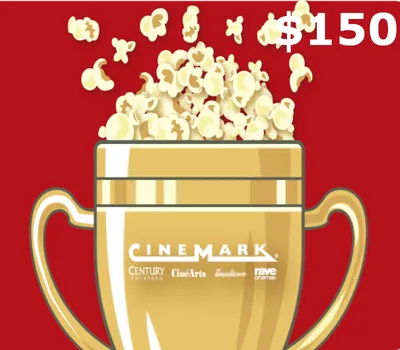 Cinemark Theatres $150 Gift Card US — лицензионный ключ