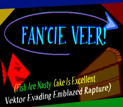 FAN'CIE VEER! (Fish Are Nasty, Cake Is Excellent Vektor Evading Emblazed Rapture) Steam CD Key — лицензионный ключ