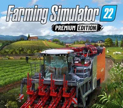 Farming Simulator 22: Premium Edition EU PC Steam CD Key — лицензионный ключ