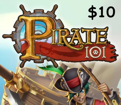 Pirate101 $10 Gift Card US — лицензионный ключ