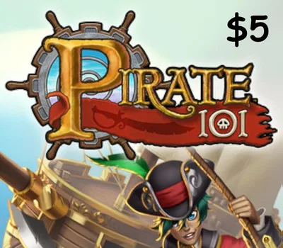 Pirate101 $5 Gift Card US — лицензионный ключ