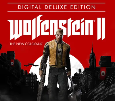 Wolfenstein II: The New Colossus Digital Deluxe Edition DE Steam CD Key — лицензионный ключ