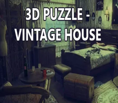 3D PUZZLE - Vintage House Steam CD Key — лицензионный ключ