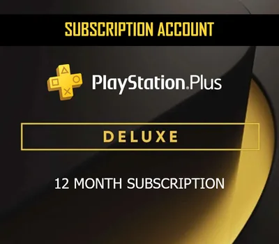 PlayStation Plus Deluxe 12 Months Subscription ACCOUNT — лицензионный ключ