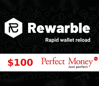 Rewarble Perfect Money $100 Gift Card — лицензионный ключ