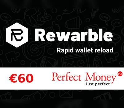 Rewarble Perfect Money EUR 60 Gift Card — лицензионный ключ