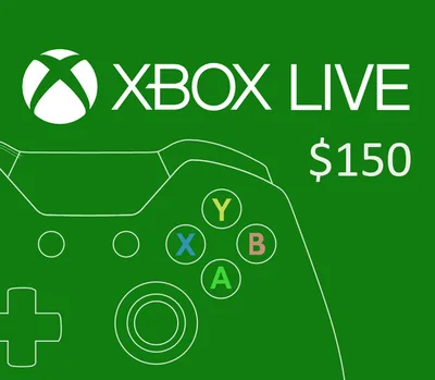 XBOX Live $150 Prepaid Card US — лицензионный ключ