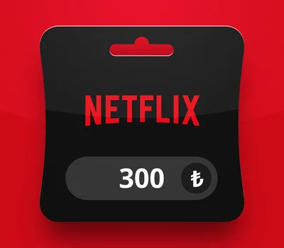 Netflix TRY 300 Gift Card TR — лицензионный ключ