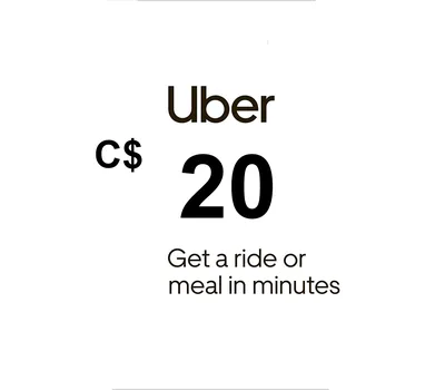 Uber C$20 CA Gift Card — лицензионный ключ