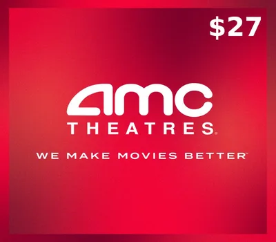 AMC Theatres $27 Gift Card US — лицензионный ключ