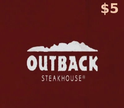Outback Steakhouse $5 Gift Card US — лицензионный ключ