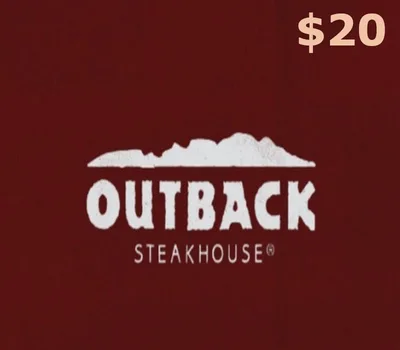 Outback Steakhouse $20 Gift Card US — лицензионный ключ