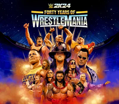 WWE 2K24 Forty Years of WrestleMania Edition XBOX One / Xbox Series X|S CD Key — лицензионный ключ