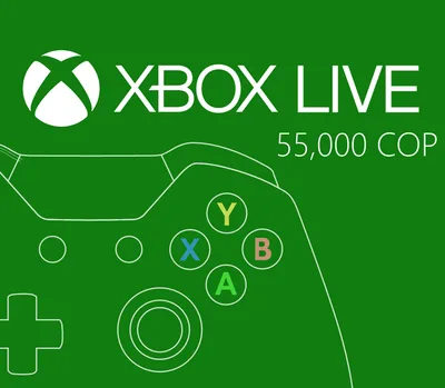 XBOX Live COP 55000 Prepaid Card CO — лицензионный ключ