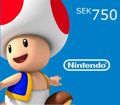 Nintendo eShop Prepaid Card SEK 750 Key SE — лицензионный ключ