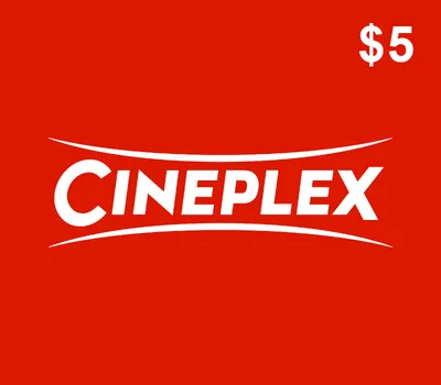 Cineplex $5 Gift Card CA — лицензионный ключ
