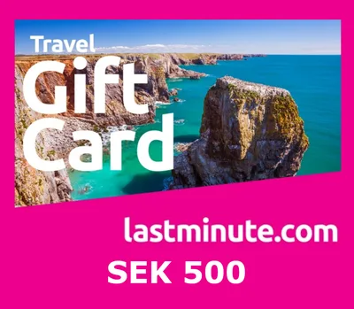 Lastminute.com 500 SEK Gift Card SE — лицензионный ключ