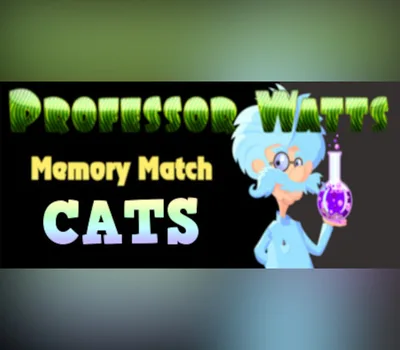 Professor Watts Memory Match Cats Steam CD Key — лицензионный ключ