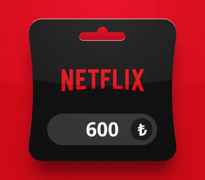 Netflix TRY 600 Gift Card TR — лицензионный ключ