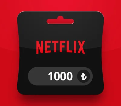 Netflix TRY 1000 Gift Card TR — лицензионный ключ