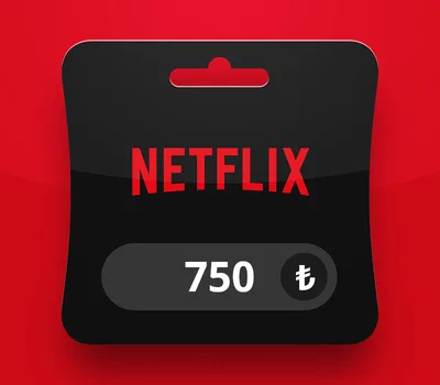 Netflix TRY 750 Gift Card TR — лицензионный ключ