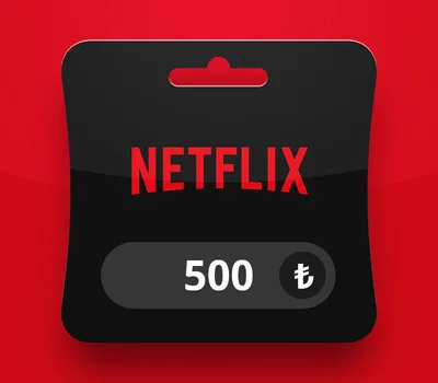 Netflix TRY 500 Gift Card TR — лицензионный ключ
