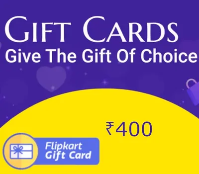 Flipkart INR 400 Gift Card IN — лицензионный ключ