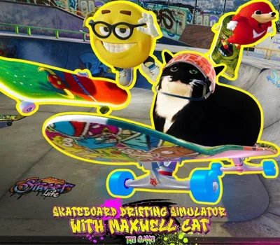 Drifting with Maxwell Cat: The Game Steam CD Key — лицензионный ключ