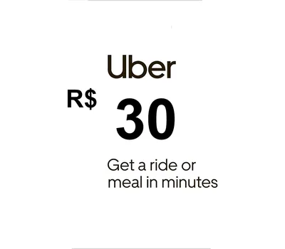 Uber R$30 BR Gift Card — лицензионный ключ