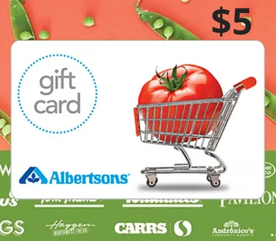 Albertson's USD 5 Gift Card US — лицензионный ключ