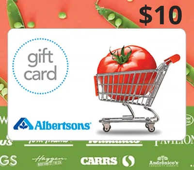 Albertson's USD 10 Gift Card US — лицензионный ключ